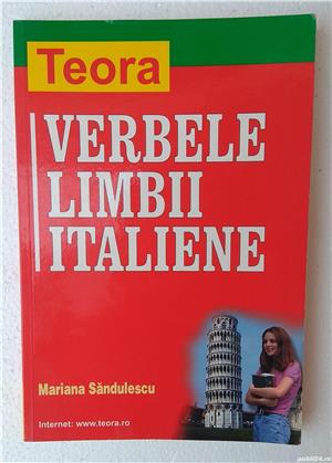 Limba italiana - Teora Verbele limbii italiene, autor carte Mariana Sandulescu 