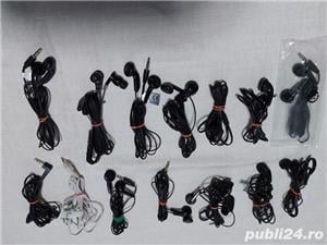 Casti stereo handsfree pe fir, noi/nefolosite, originale, cu microfon, HI-FI, diferite modele - imagine 4