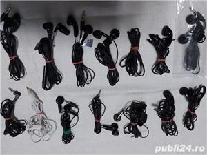 Casti stereo handsfree pe fir, noi/nefolosite, originale, cu microfon, HI-FI, diferite modele - imagine 7