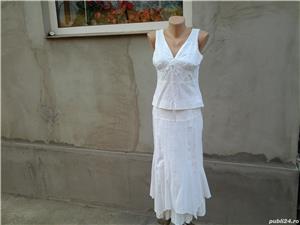 Floral Season rochie - costum brodat dama mar. 40   M