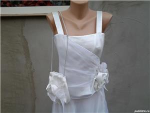 Chic rochie - costum dama mar. 38   M + posetuta - imagine 2
