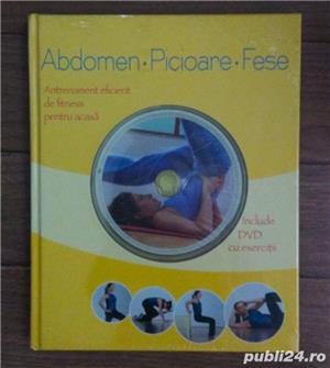Antrenament eficient de fitness, pentru acasă. Carte și DVD cu exerciții