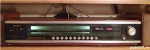 Radio stereo retro colectie Tehnoton Iasi Bucur 6 cu boxe vintage intrare pick-up - imagine 1