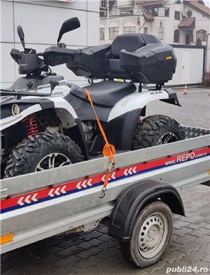 Remorca platforma atv moto de închiriat 260 x 135 cm util - imagine 4