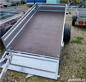 Remorca platforma atv moto de închiriat 260 x 135 cm util - imagine 2