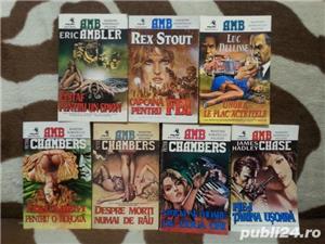  Politiste carti AMB (7 vol) coperti Valentin Tanase