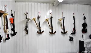 Viori cu goarnă, vioară clasică veche - imagine 9