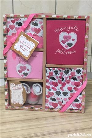 Set cadou bebe 5 piese Love Tom Kids 0-6 luni - imagine 2