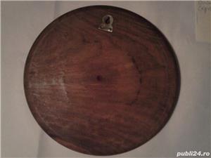 Taj Mahal mausoleu moschee India, tablou sculptura lemn insertii alama - imagine 2