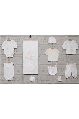 Set 10 piese cadou nou-nascut alb 