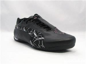 Adidasi piele Puma Future Cat Big absolut noi nr. 35,5 si 37, cu efect de diamante roz - imagine 6