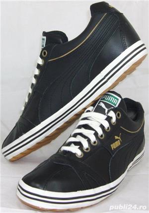 Puma Tatau Lo L Takedown adidasi piele negri absolut noi nr. 37, 39, 40 - imagine 3