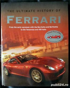 Istoria automobilelor Ferrari, carte noua UK, editie lux