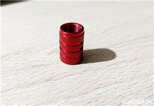 Set 4 buc. capace valva roata auto aluminiu - imagine 8