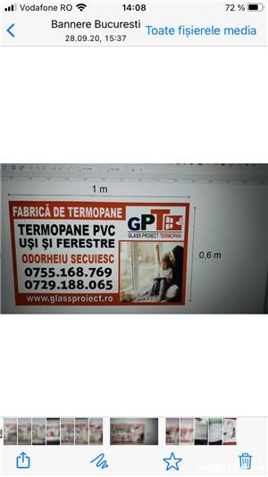 Tâmplărie PVC cu geam termopan Ramplast și Gealan - imagine 5