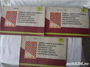 Tabele,abace si exemple pentru calculul elementelor din beton armat la compresiune excentrica oblica