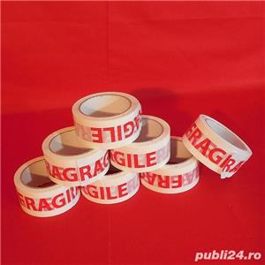 Banda adeziva personalizata - FRAGILE - imagine 3