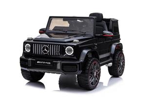 Masinuta electrica pentru copii Mercedes G63 AMG Negru Nou - imagine 4