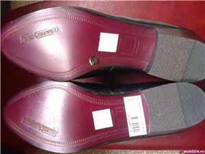 Pantofi barbati piele noi Anglia, eleganti pt. nunta, birou: James Granville nr. 44, 45, 46 - imagine 5