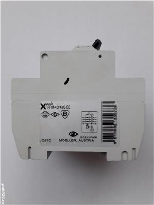 Intrerupator diferential 4 poli (siguranta automata tetrapolara) MOELLER PFIM-40 04 03 Austria - imagine 3