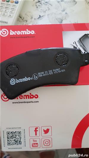 Discuri ventilate 266mm,placute frane Brembo si accesorii noi si folosite Peugeot 206 2.0HDI