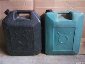 Canistra plastic bidon vin 20 litri, 10 L din plastic gros,canistra metalica 20 l