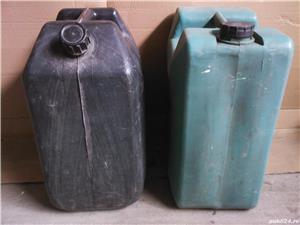 Canistra plastic bidon vin 20 litri, 10 L din plastic gros,canistra metalica 20 l - imagine 2