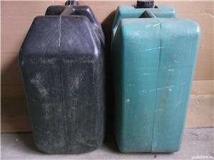 Canistra plastic bidon vin 20 litri, 10 L din plastic gros,canistra metalica 20 l - imagine 3