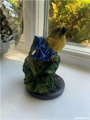 Machete pasari - domeniu ornitologie - si veverita Eaglemoss, pictate manual 