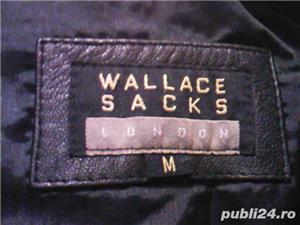 Haina piele neagra barbati marca prestigiu Anglia: Wallace Sacks, Londra