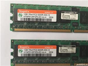 Memorii server 1GB PC2-3200R ECC DDR2 SDRAM 240 pin DIMM HP 345113-051 de la data center din UK - imagine 2