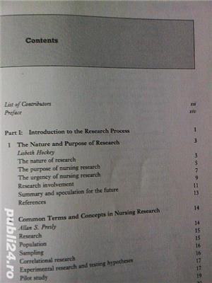 Procesul de cercetare in asistenta medicala, carte proiecte, engleza - imagine 5