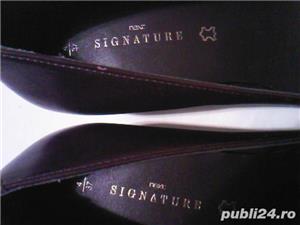 Pantofi dama noi piele maro Next Anglia, nr. 37 si 38.5 - imagine 6