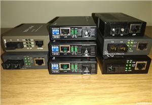 Fiber fast media converter fast ethernet bridge  - imagine 3