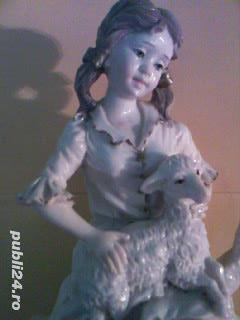 Fetita cu ied in brate, bibelou vintage - imagine 7