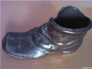 Pantofi decor vintage / ghete barbati diverse marimi din alama, bronz, Anglia 