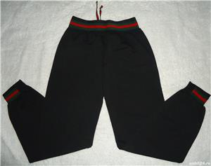 Trening bumbac negru dama costum sport hanorac gluga - imagine 6