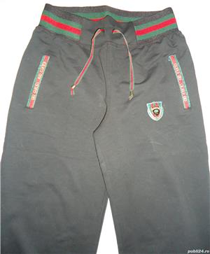 Trening bumbac negru dama costum sport hanorac gluga - imagine 4