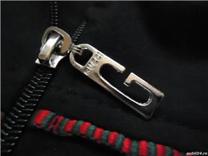 Trening bumbac negru dama costum sport hanorac gluga - imagine 9