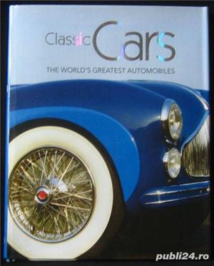 150 automobile clasice : carte noua UK hartie cretata planse color