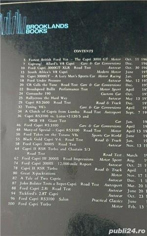 Capri, Muscle Cars, 1969-1983, carte rara performante auto Ford Capri sport, ed. Brooklands - imagine 3