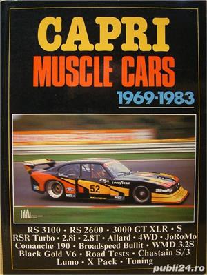 Capri, Muscle Cars, 1969-1983, carte rara performante auto Ford Capri sport, ed. Brooklands - imagine 2