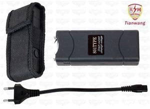 Electrosoc 1000KV din aluminiu acumulator intern, buton 3 pozitii ON pentru aprindere lanternei OFF  - imagine 5