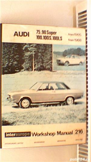 Audi 75, 90, 100, Audi 5000, manual auto Autobooks anii 1969-1980 - imagine 5