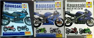 Manuale reparatii moto Haynes si Japonia pt. Kawasaki - imagine 3