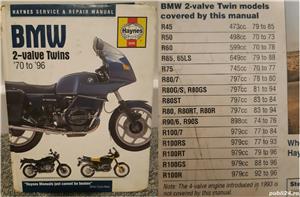 Manuale reparatii moto Haynes pt. BMW Twins - imagine 3