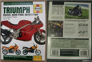 Manuale moto Haynes Ducati V-Twins; Triumph Triples & Fours, Daytona, Speed Triple, Sprint, Tiger - imagine 8