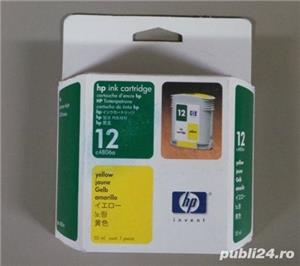 HP13 , HP12 cartuse imprimanta C4815A cyan, C4817A yellow; C4806A yellow - imagine 2