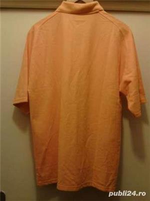 Bluza tricou nou Anglia Penthouse Polo Old Gold galben portocaliu marimea L pt. echipe sportive - imagine 7