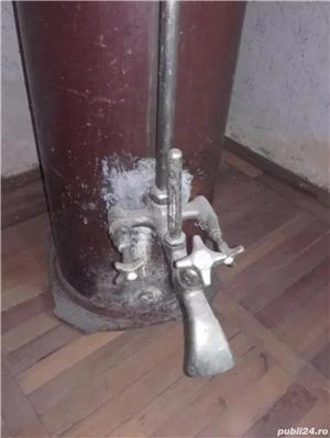 Vand boiler cu gaz metan vechi din Cupru - imagine 2